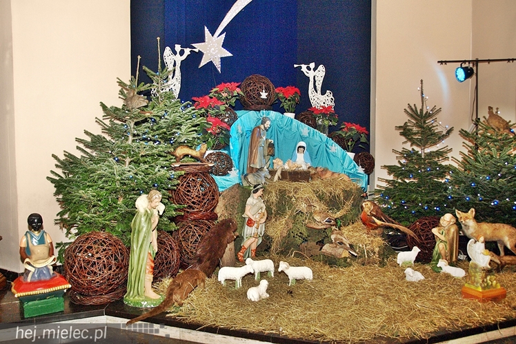 Żłóbki w mieleckich kościołach 2014