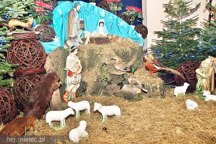 Żłóbki w mieleckich kościołach 2014