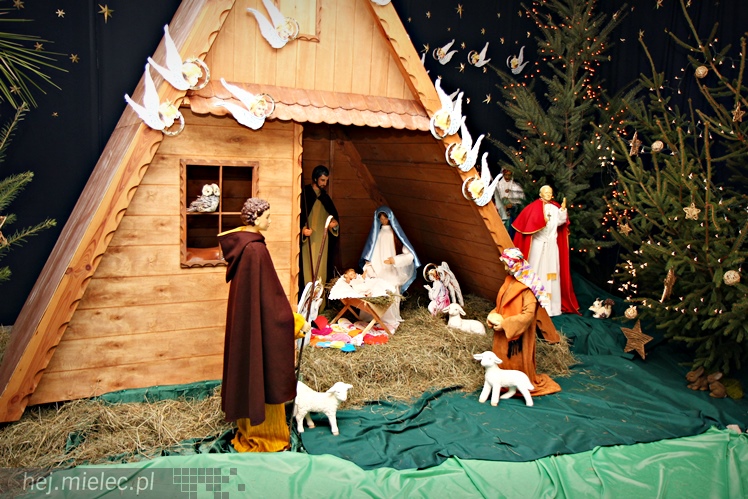Żłóbki w mieleckich kościołach 2014
