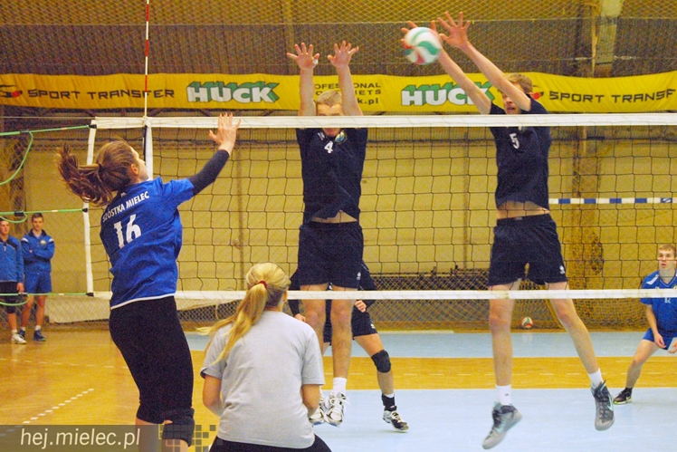 Siatkarze kontra siatkarki