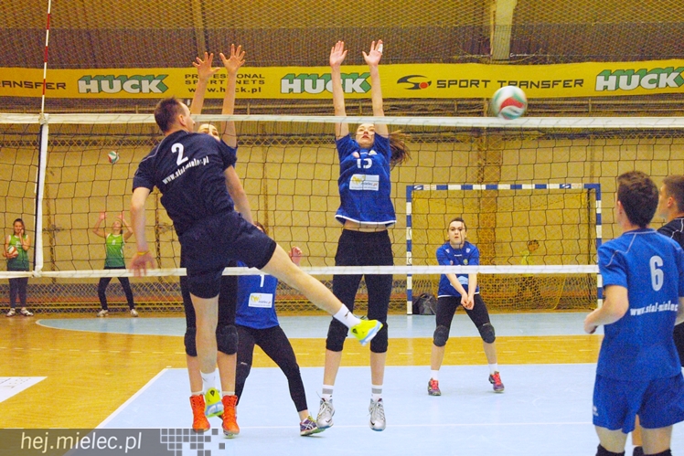 Siatkarze kontra siatkarki