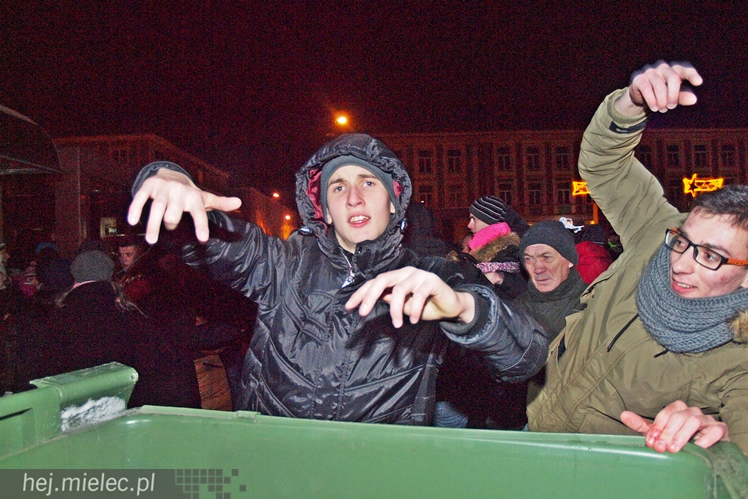 Jak Mielec powitał 2015 rok na Placu AK!