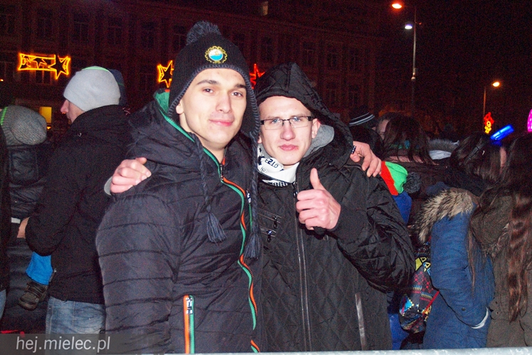 Jak Mielec powitał 2015 rok na Placu AK!