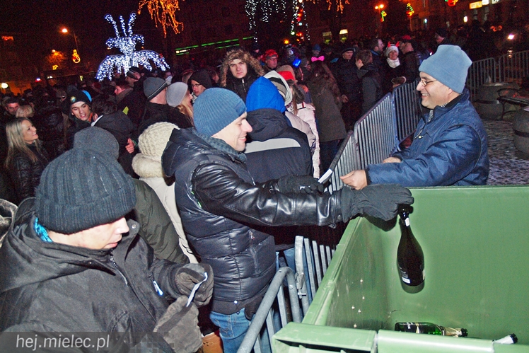 Jak Mielec powitał 2015 rok na Placu AK!
