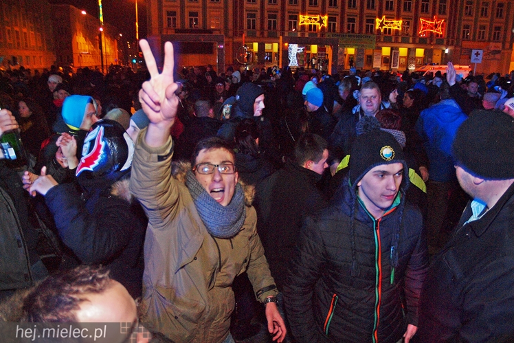 Jak Mielec powitał 2015 rok na Placu AK!