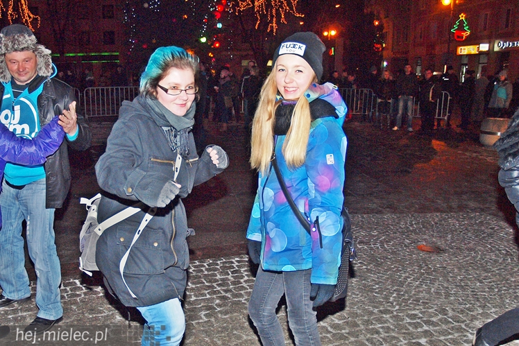 Jak Mielec powitał 2015 rok na Placu AK!
