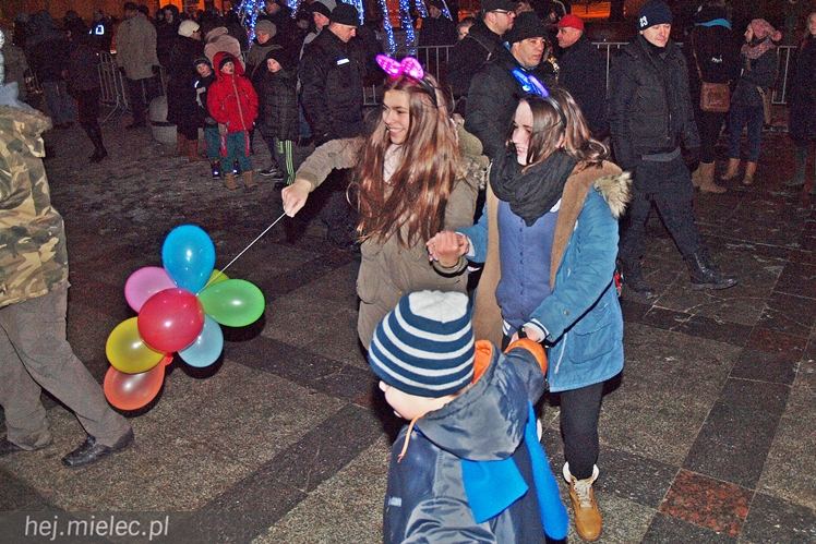 Jak Mielec powitał 2015 rok na Placu AK!