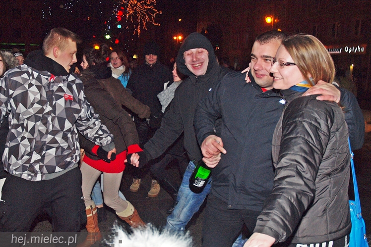 Jak Mielec powitał 2015 rok na Placu AK!