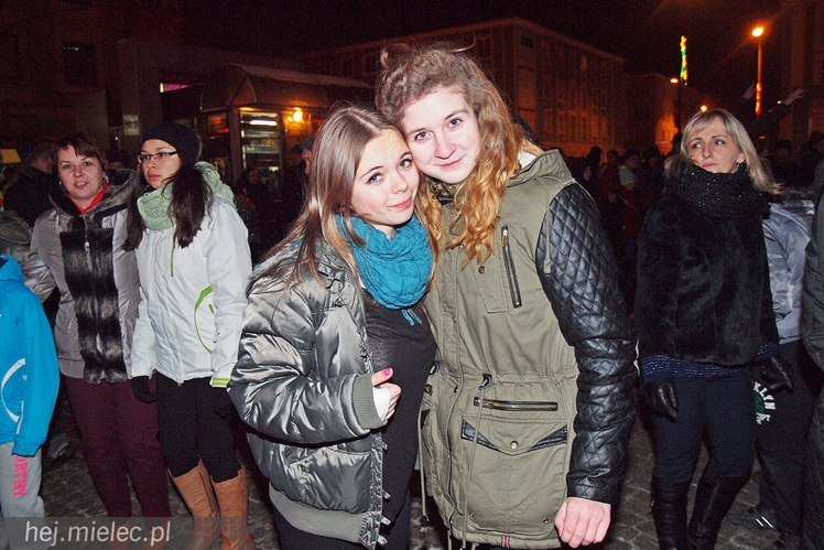 Jak Mielec powitał 2015 rok na Placu AK!