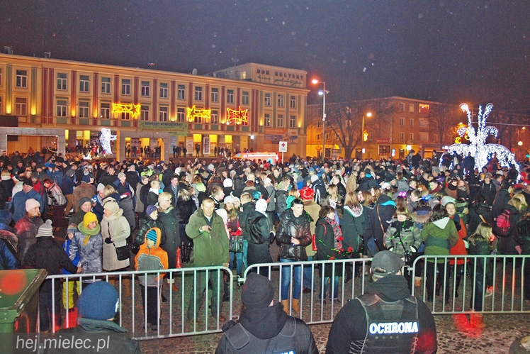Jak Mielec powitał 2015 rok na Placu AK!