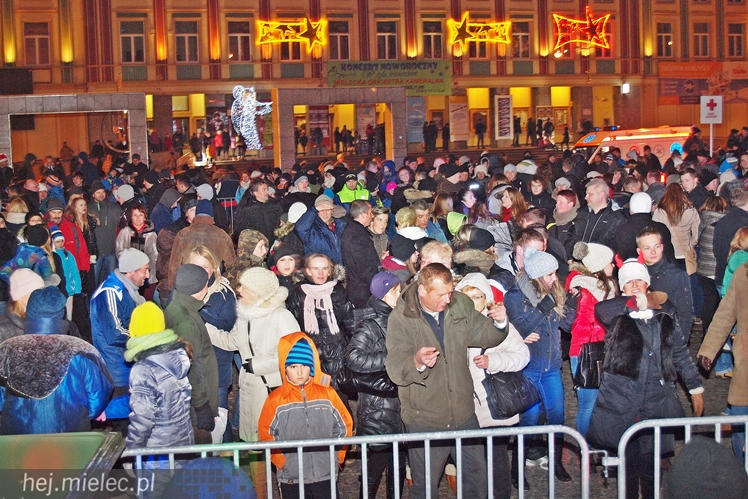Jak Mielec powitał 2015 rok na Placu AK!