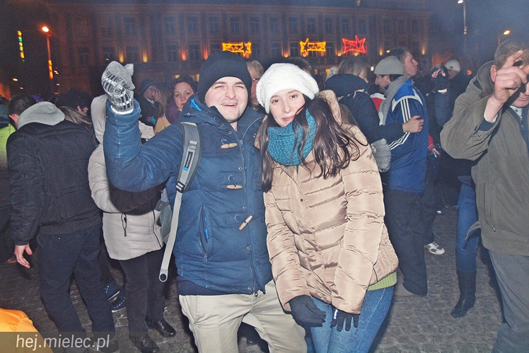 Jak Mielec powitał 2015 rok na Placu AK!