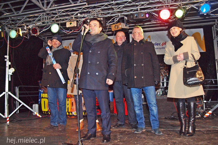 Jak Mielec powitał 2015 rok na Placu AK!