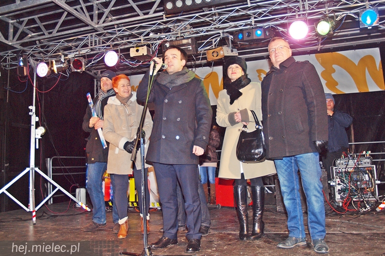 Jak Mielec powitał 2015 rok na Placu AK!