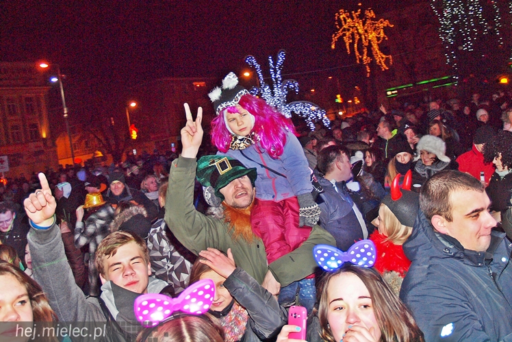 Jak Mielec powitał 2015 rok na Placu AK!