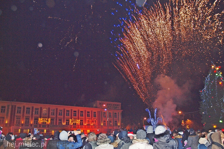 Jak Mielec powitał 2015 rok na Placu AK!