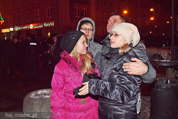Jak Mielec powitał 2015 rok na Placu AK!
