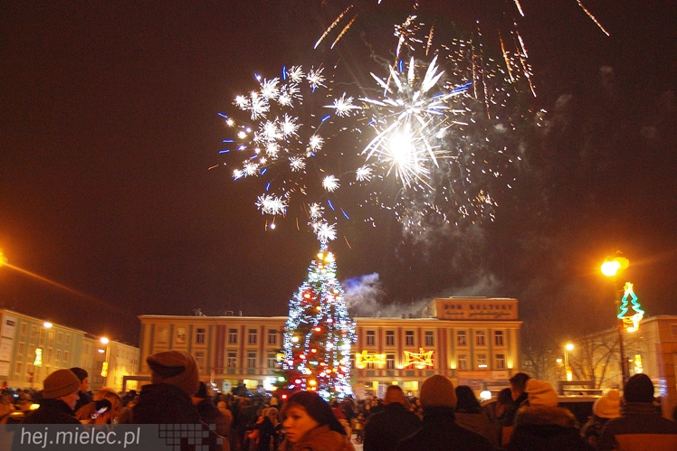 Jak Mielec powitał 2015 rok na Placu AK!