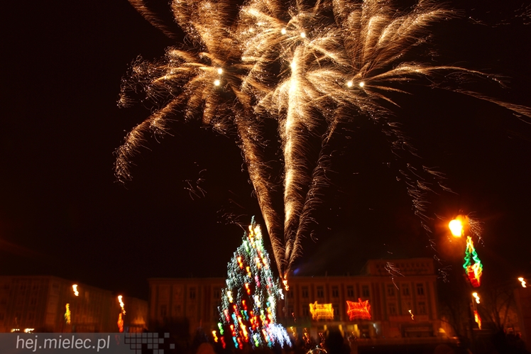 Jak Mielec powitał 2015 rok na Placu AK!