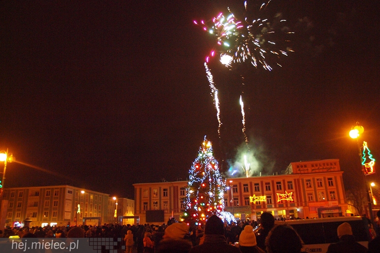 Jak Mielec powitał 2015 rok na Placu AK!