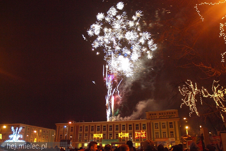 Jak Mielec powitał 2015 rok na Placu AK!