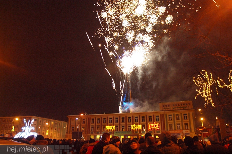 Jak Mielec powitał 2015 rok na Placu AK!