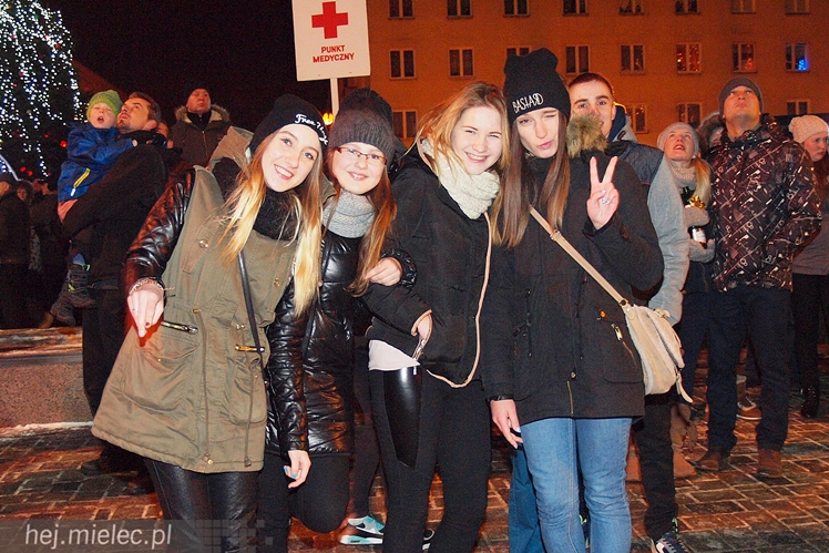 Jak Mielec powitał 2015 rok na Placu AK!