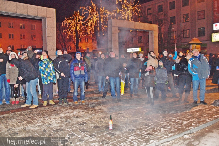 Jak Mielec powitał 2015 rok na Placu AK!