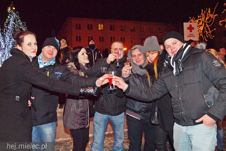 Jak Mielec powitał 2015 rok na Placu AK!