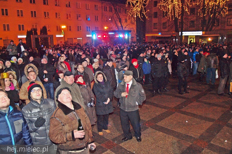 Jak Mielec powitał 2015 rok na Placu AK!