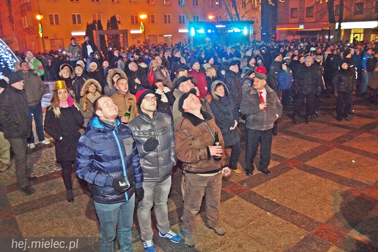 Jak Mielec powitał 2015 rok na Placu AK!