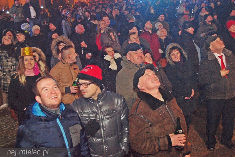 Jak Mielec powitał 2015 rok na Placu AK!