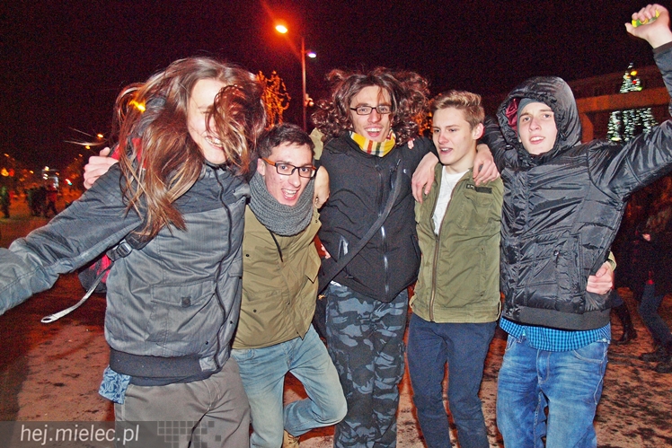 Jak Mielec powitał 2015 rok na Placu AK!