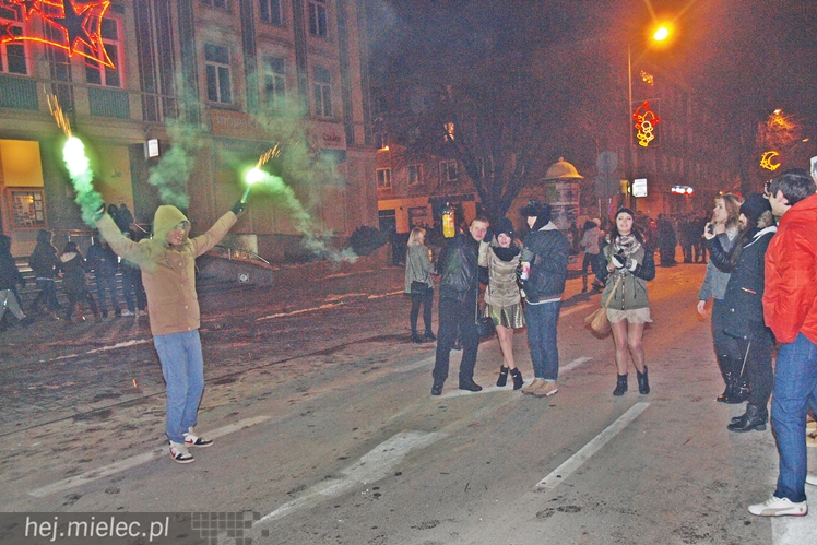 Jak Mielec powitał 2015 rok na Placu AK!