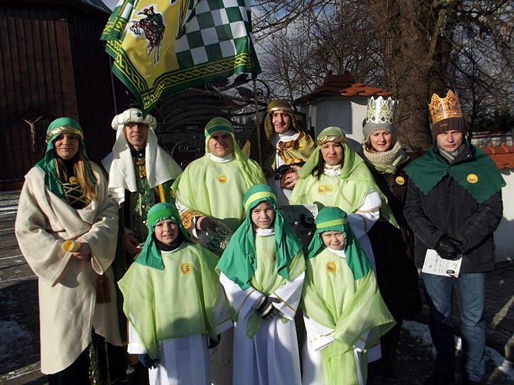 Orszak Trzech Króli przeszedł ulicami Partyni