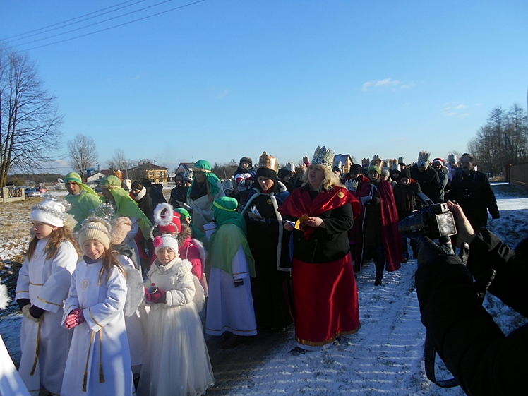 Orszak Trzech Króli przeszedł ulicami Partyni