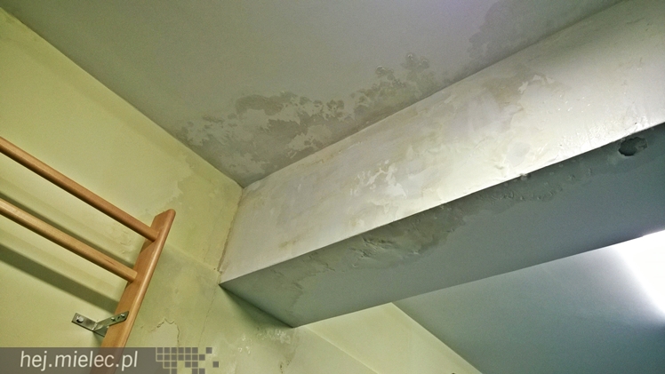 Zalewa halę lekkoatletyczną Stadionu Miejskiego