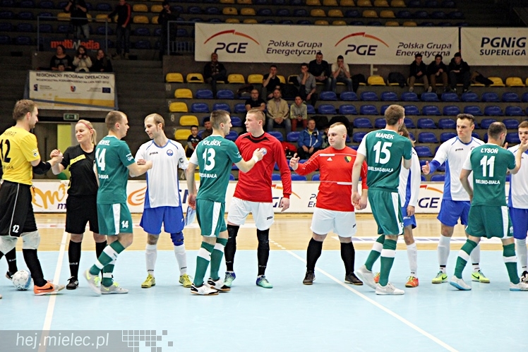 Futsal: 1/16 Pucharu Polski: mecz KF Stal Mielec - Rekord Bielsko-Biała