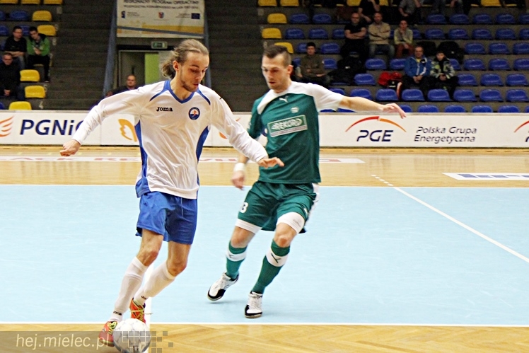 Futsal: 1/16 Pucharu Polski: mecz KF Stal Mielec - Rekord Bielsko-Biała