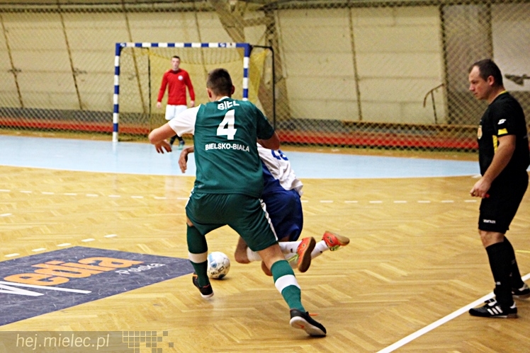 Futsal: 1/16 Pucharu Polski: mecz KF Stal Mielec - Rekord Bielsko-Biała