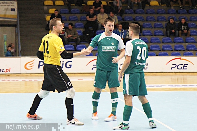 Futsal: 1/16 Pucharu Polski: mecz KF Stal Mielec - Rekord Bielsko-Biała