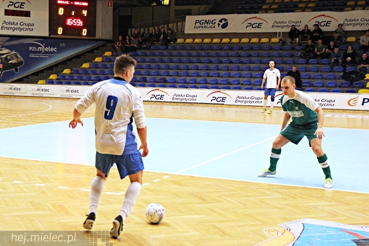 Futsal: 1/16 Pucharu Polski: mecz KF Stal Mielec - Rekord Bielsko-Biała