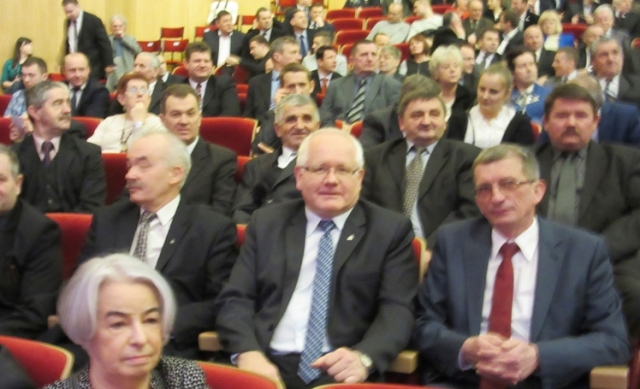 Liczna reprezentacja Mielca na wojewódzkim opłatku PiS