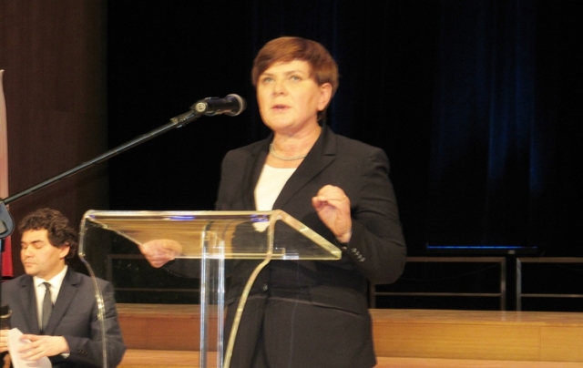 Liczna reprezentacja Mielca na wojewódzkim opłatku PiS