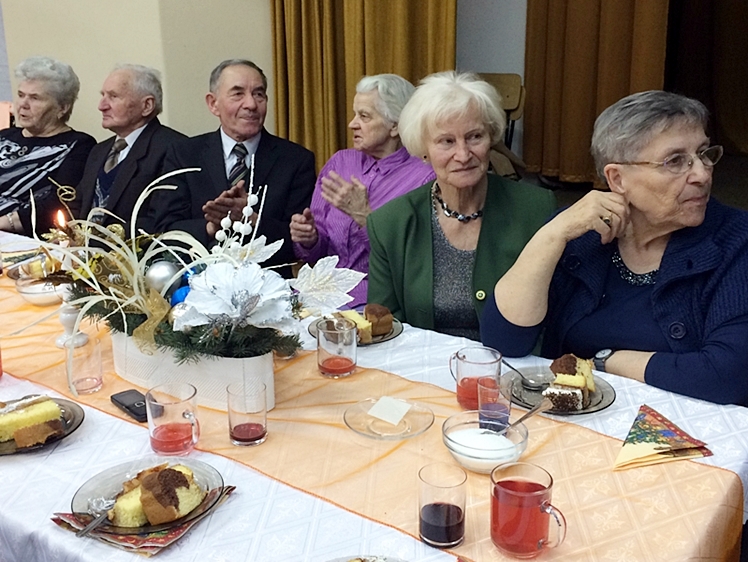 Uroczyste spotkanie opłatkowe w Klubie Seniora ?Wrzos?