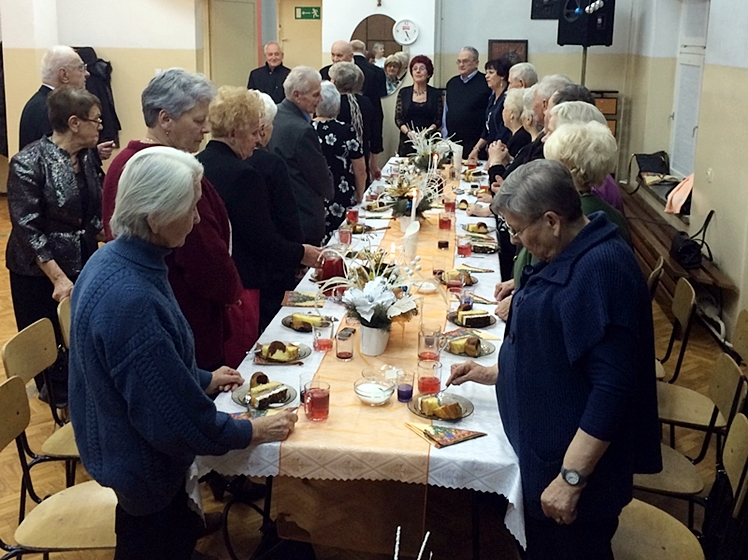 Uroczyste spotkanie opłatkowe w Klubie Seniora ?Wrzos?