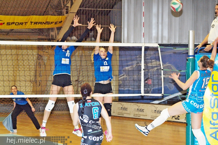 Łatwe zwycięstwo siatkarek z Sokołem Zator