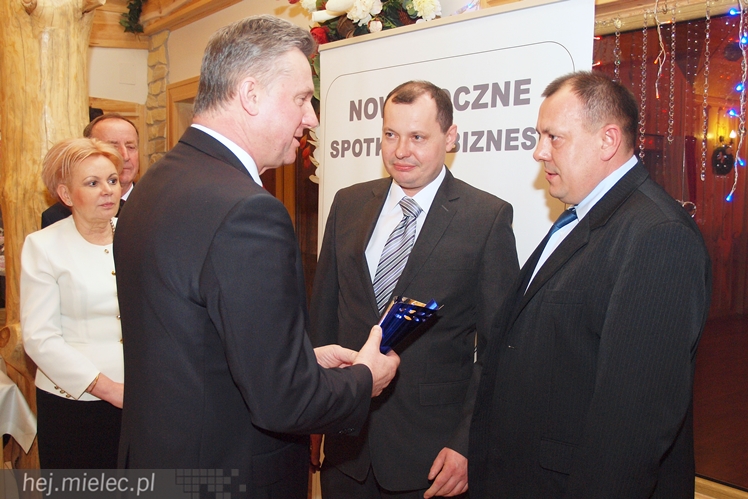 Noworoczne Spotkanie Biznesu: najlepsze firmy gminy Radomyśl Wielki wyróżnione