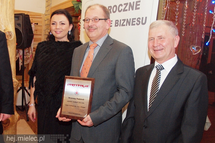 Noworoczne Spotkanie Biznesu: najlepsze firmy gminy Radomyśl Wielki wyróżnione