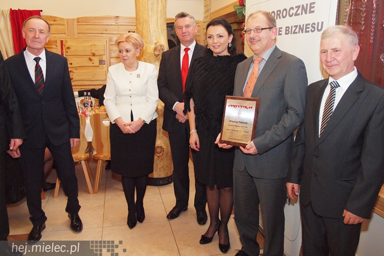 Noworoczne Spotkanie Biznesu: najlepsze firmy gminy Radomyśl Wielki wyróżnione
